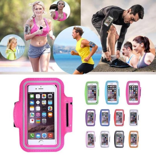 Brazalete Deportivo porta celular Running de Neoprene - Imagen 2