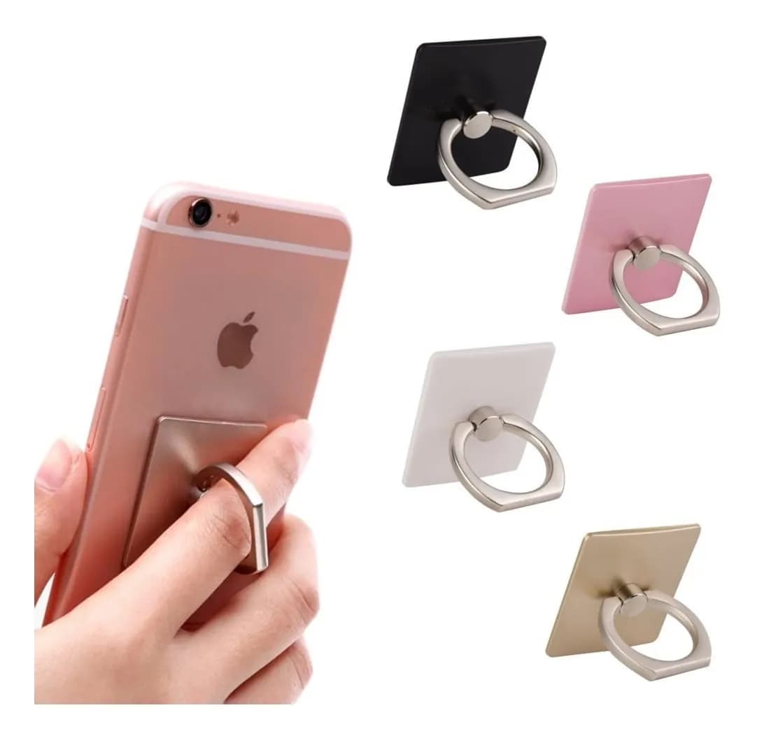  Soporte de anillo para teléfono con foto personalizada, soporte  ajustable y plegable para teléfonos y tabletas, anillo personalizado para  teléfono celular, regalo para mujeres (oro rosa) : Celulares y Accesorios