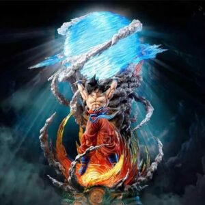 Figura Dragon Ball Son Goku Genki Dama - 23cm Luminosa Super Spirit Bomb